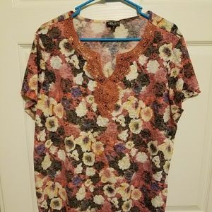 Hannah plus size 1x top